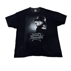 KING DIAMOND In Concert 2014 T-Shirt NO Size Tag XXL Official Merchandise